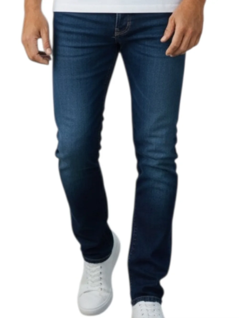 Banana Republic Slim Jeans in Dark Blue Wash